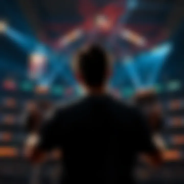 UFC Betting Guide A person studying odds and fight cards for betting on UFC events in Houston