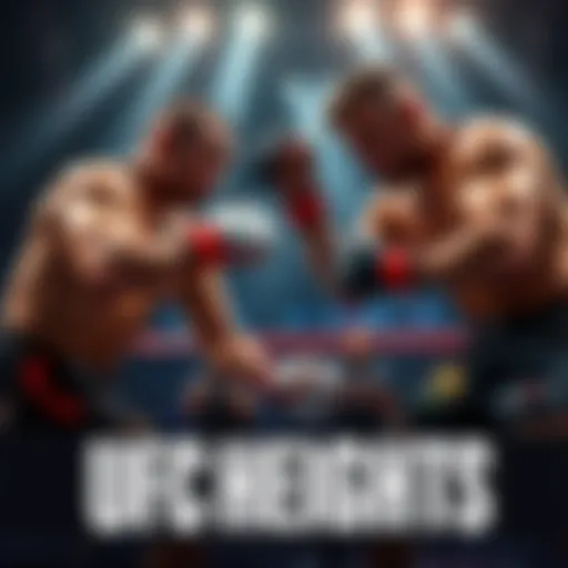 Fighters in action during UFC matches in Mexico, showcasing exciting moments and intense competition.