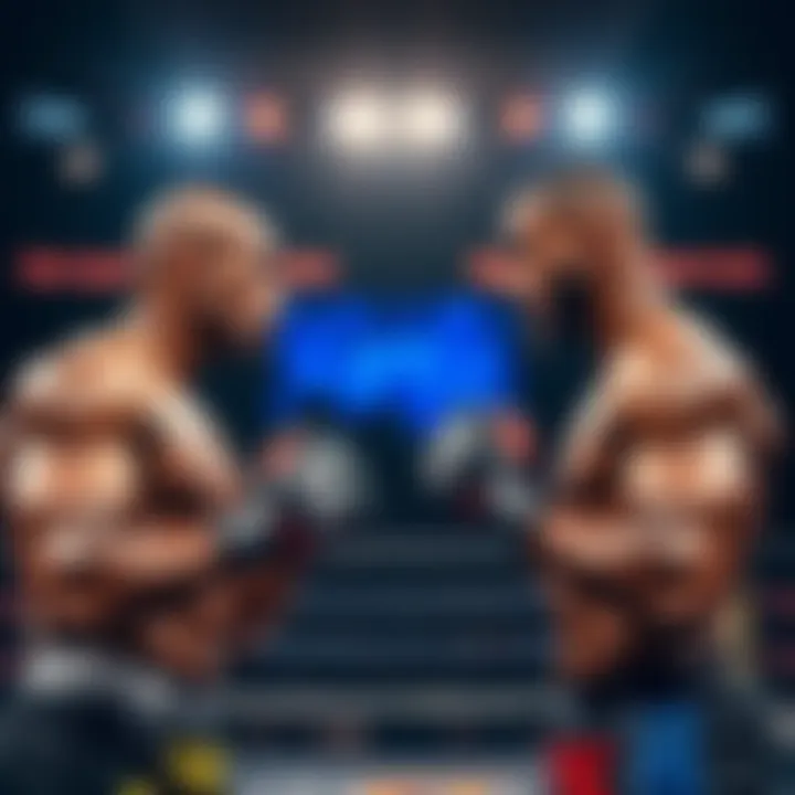 UFC Fight Night Matchup Dricus Du Plessis and Kamaru Usman preparing for their fight at UFC Fight Night