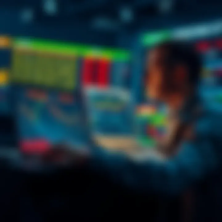 A person analyzing betting charts and strategies on a laptop, looking thoughtful about past opportunities.