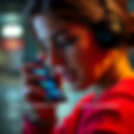 A person holding a smartphone to their ear with a focused expression, emphasizing the importance of communication.