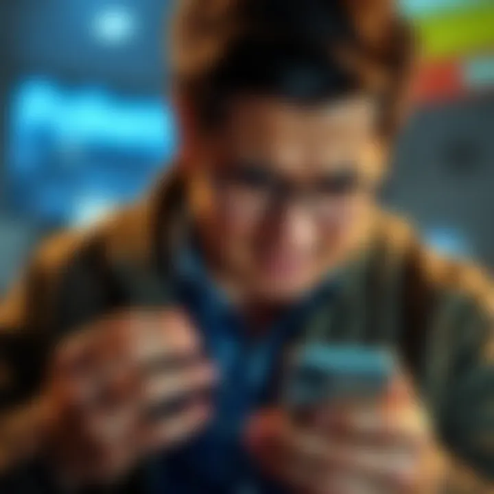 Person looking frustrated while checking their phone for a failed UPI transaction on Parimatch