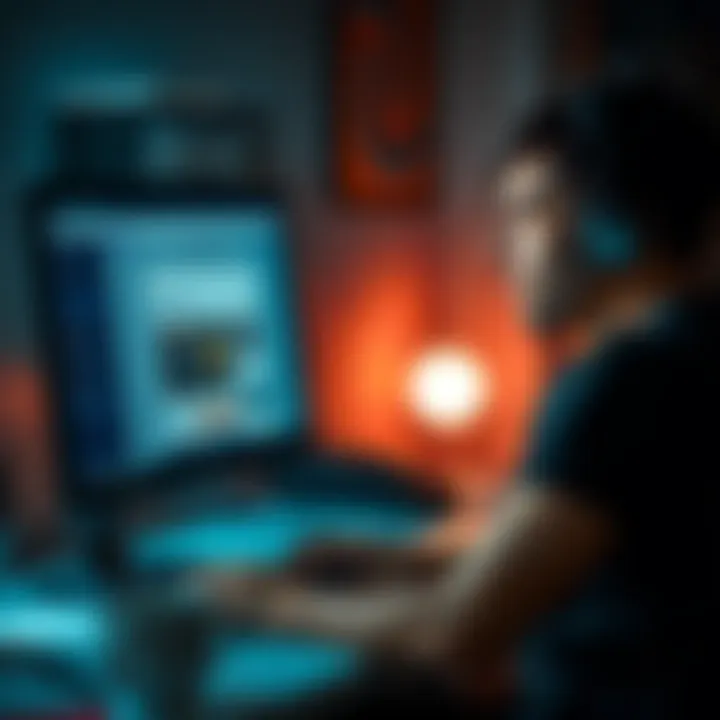 A person sitting at a computer with a disappointed expression, looking at their screen showing the CHP site, highlighting lack of exchange options.