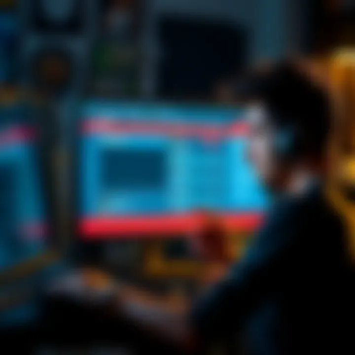 A frustrated person looking at a computer screen displaying a betting account with blocked funds