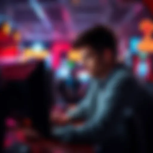 A person looking stressed while staring at a computer screen with withdrawal issues from Hotslots.io