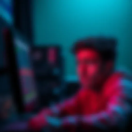 A person looking at a computer screen with a worried expression while trying to make an online purchase