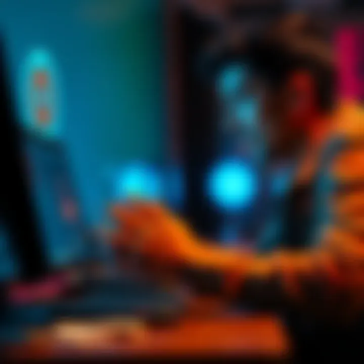 A person looking at their computer screen with excitement as they prepare to withdraw $400 from Spinquest