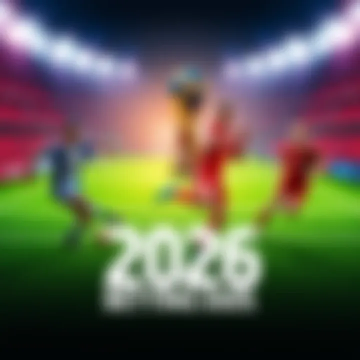 USMNT World Cup 2026 Betting Odds Graphic showing betting odds for the USMNT in the 2026 World Cup, featuring soccer elements and group D highlights.