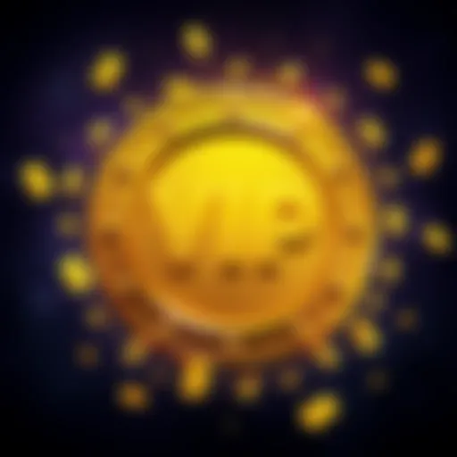 A graphic showing a gold coin with the word VIP and dollar signs around it, symbolizing the monthly bonus announcement.