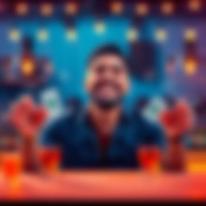 A graphic showing a happy host with money and support icons, representing VIP host advantages.