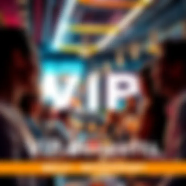 VIP Host Benefits A group of people enjoying exclusive services provided by VIP hosts, showcasing luxury and enhanced customer experience.