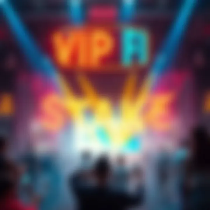 Exciting VIP promotion event showcasing exclusive benefits for participants.