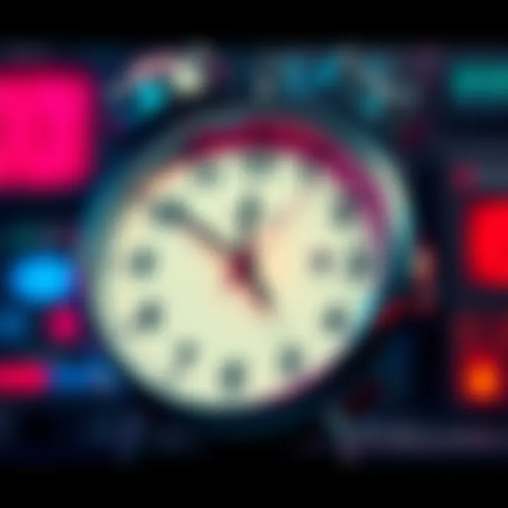 A clock showing no signs of restarting after being disconnected from power