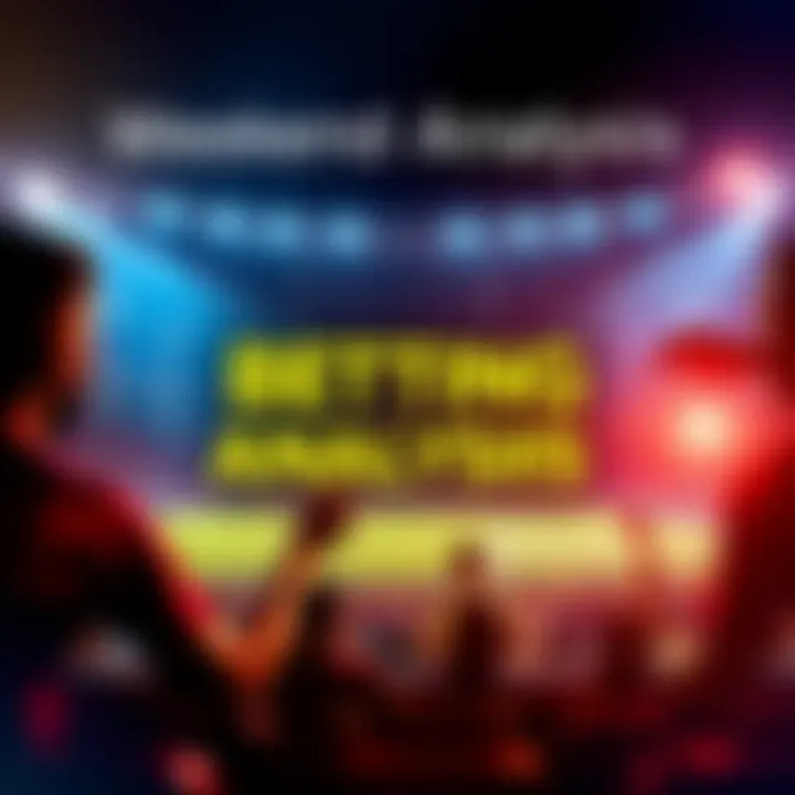 Weekend Betting Analysis An image showing football betting odds and graphics for EPL and European League matches