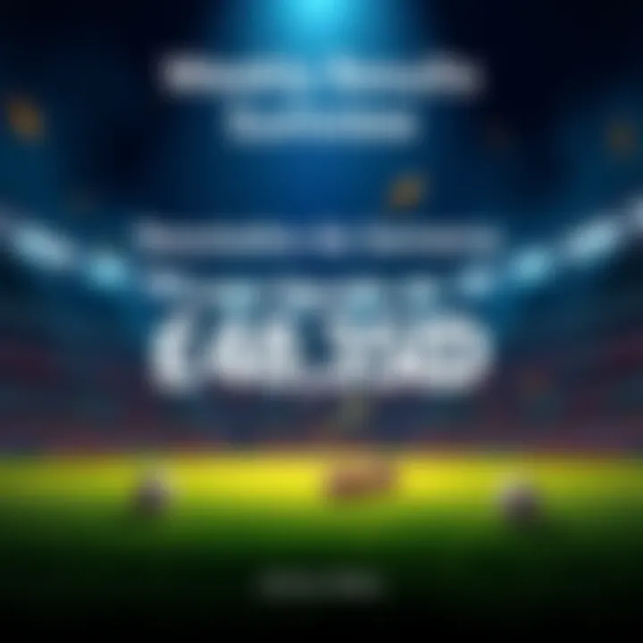 Summary of weekly betting results with a profit illustration