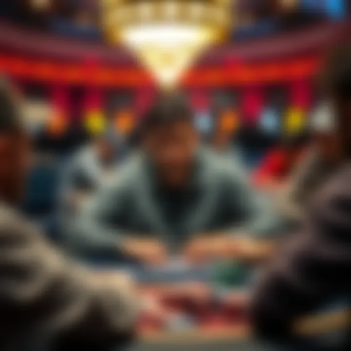 Will Kassouf playing poker at the WSOP table, surrounded by other players and chips.