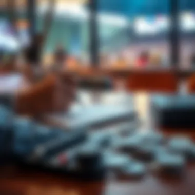 Winning 1/3 Betting Strategies A person studying betting strategies with a notepad and cards on a table