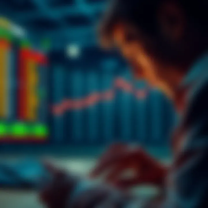 A person examining sports data with a calculator and placing a bet, illustrating a successful betting strategy