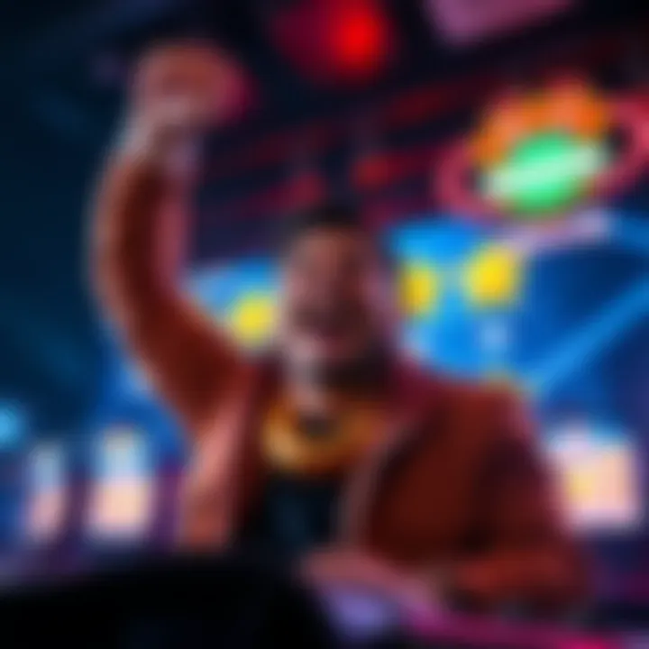 A player celebrating a big win in Snakes during early morning hours, with a bright screen showing multiple rewards and a joyful expression.