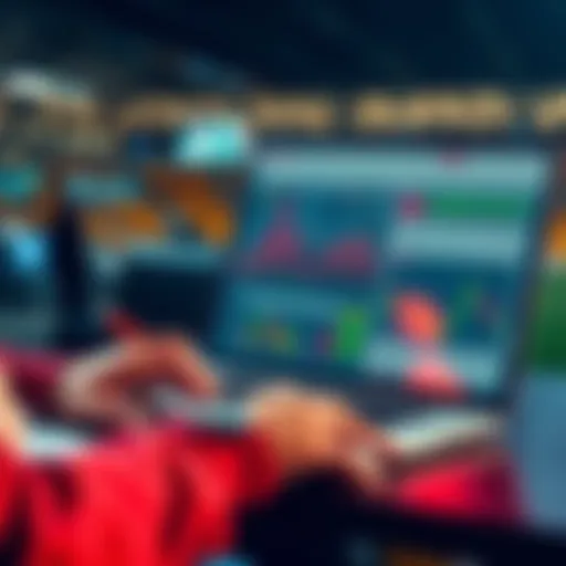 Winning with Predictions A person analyzing sports statistics with a laptop and notes, considering their betting options for better winnings