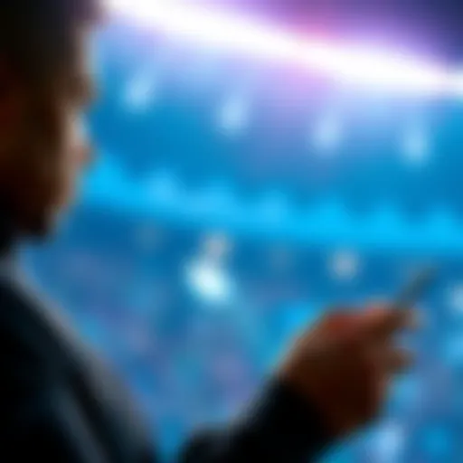 Withdrawal Process on 1xbet A person checking their bank account on a smartphone after requesting a withdrawal from 1xbet, looking hopeful.