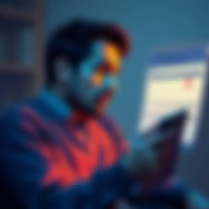 A person looking stressed while checking their bills and looking at a calendar marked with a rental due date.