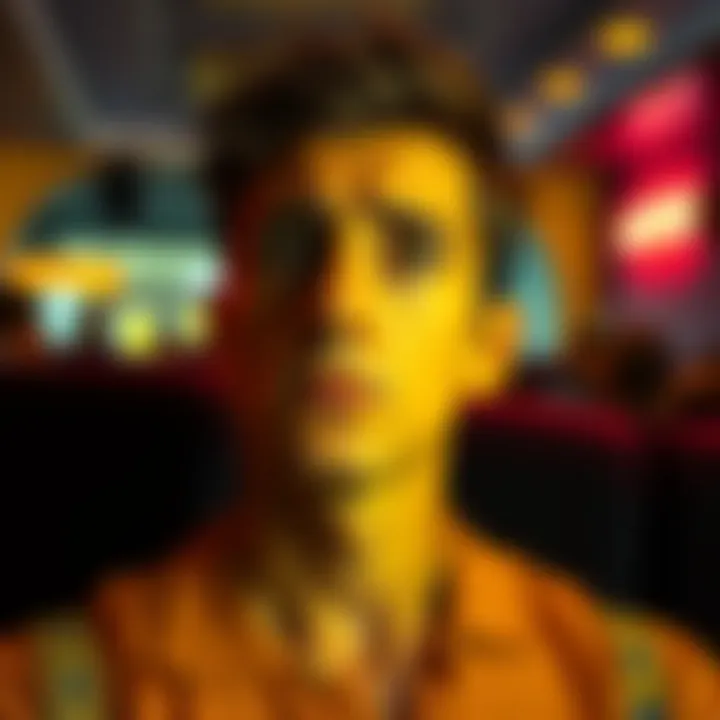 A person looks worried while thinking about a VIP host they don't trust, with a questioning expression.