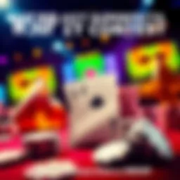 WSOP Ticket Contest A promotional image for a contest where participants guess the final four in a poker tournament to win tickets for the World Series of Poker, with vibrant colors and poker elements.