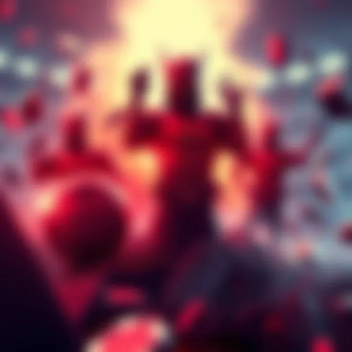 A visual representation of betting odds with symbols of chance and risk, showcasing excitement for the year 2026.