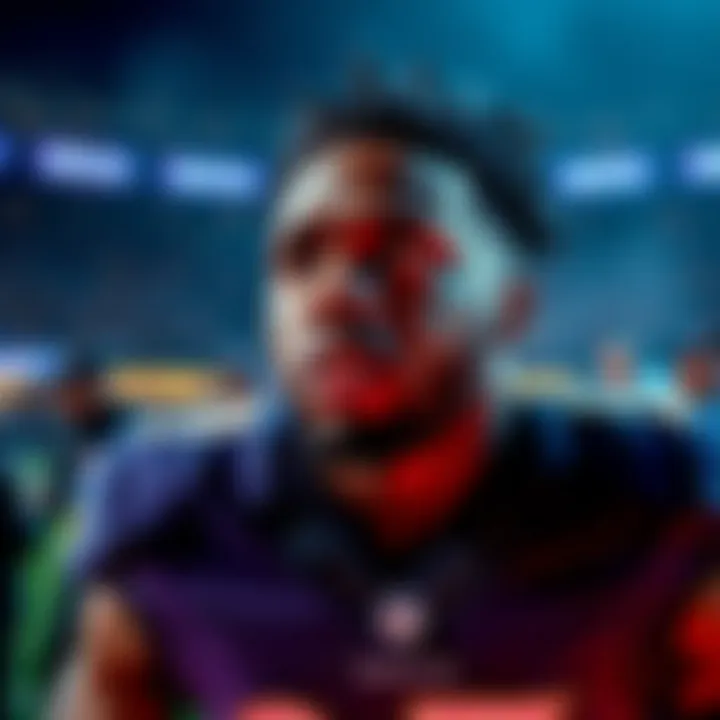 Zay Flowers reacting to criticism from fans on social media, showing mixed emotions.