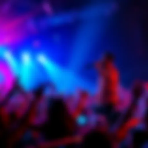 Zion & Lennox performing their hit song 'Te Hago El Amor' on stage, surrounded by excited fans